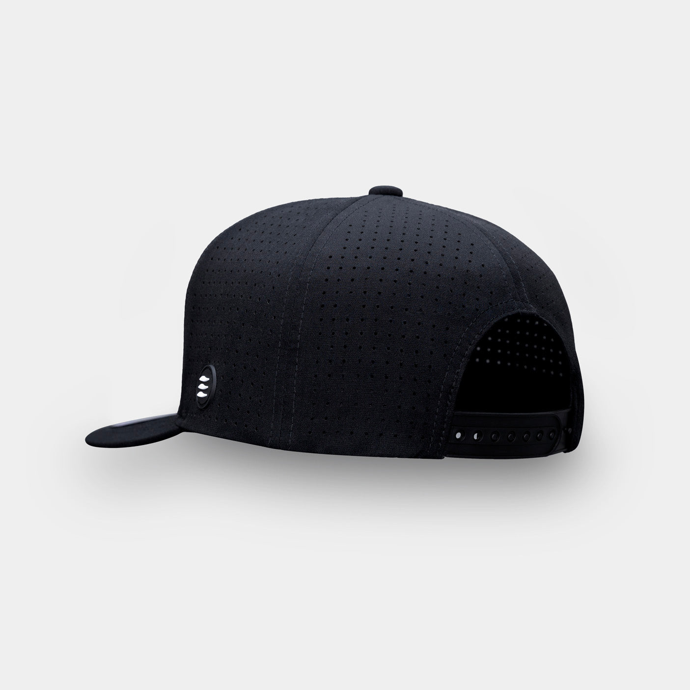 RIDGE 5 Panel Waterproof Hat - Black