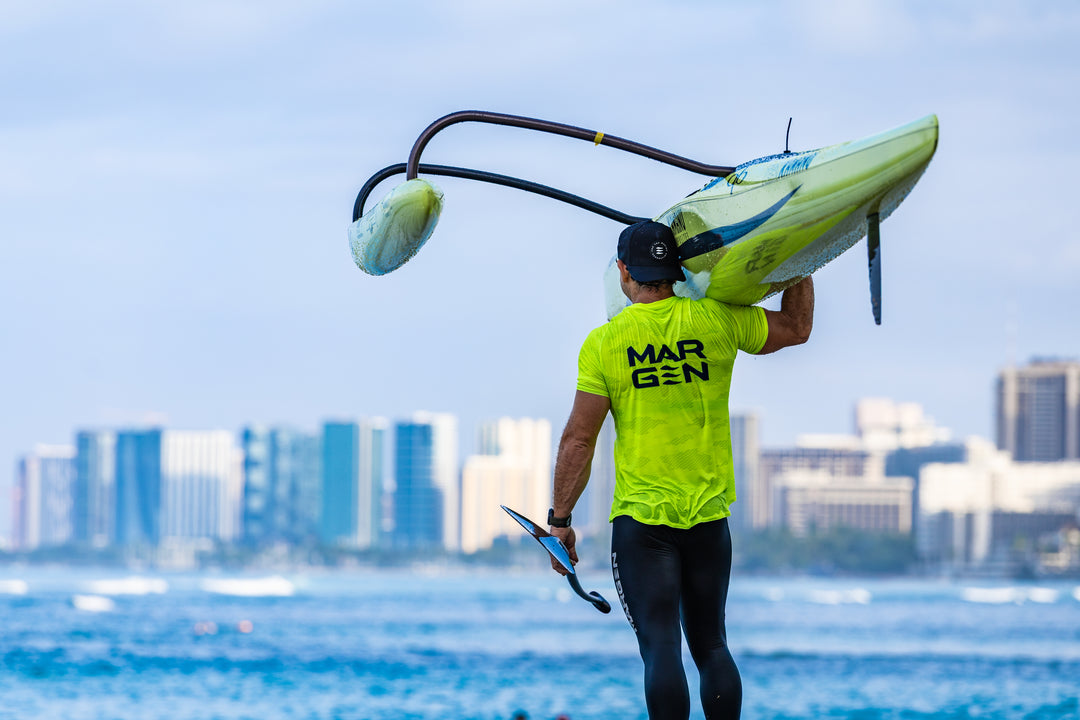 MARGEN Men Racer Short Sleeve (Hi-Vis Yellow)