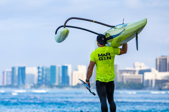 MARGEN Men Racer Short Sleeve (Hi-Vis Yellow)