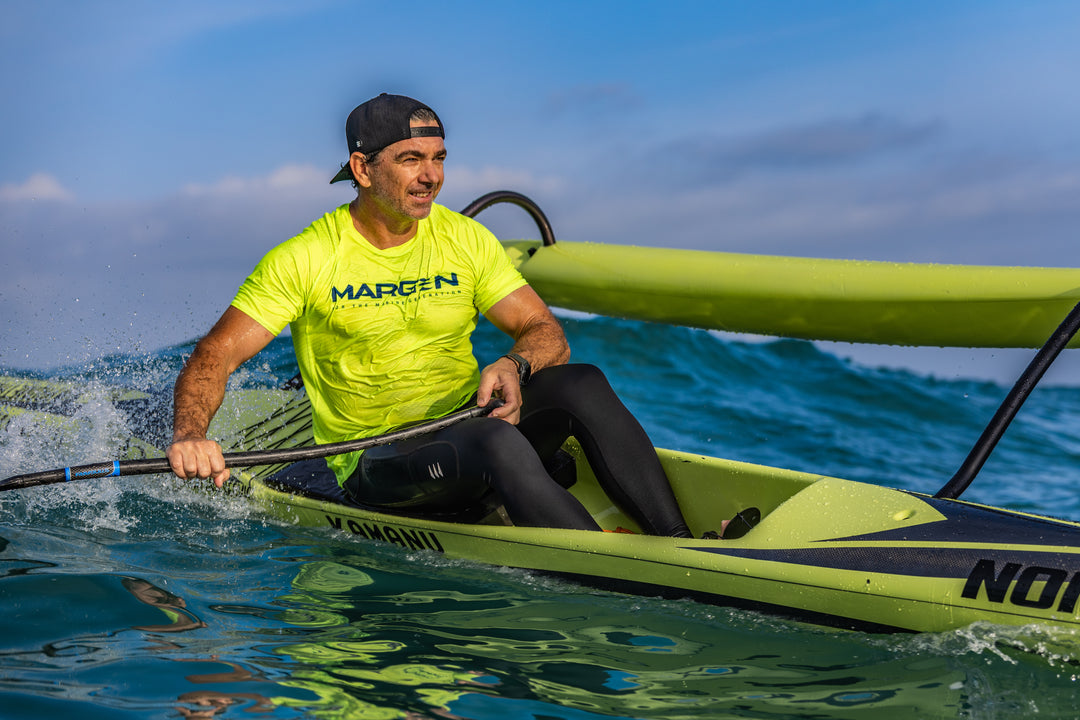 MARGEN Men Racer Short Sleeve (Hi-Vis Yellow)