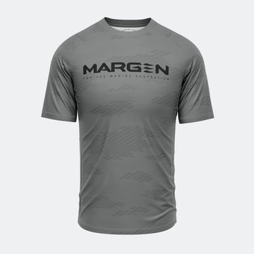 MARGEN Men Racer Short Sleeve (Grey)