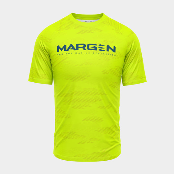 MARGEN Men Racer Short Sleeve (Hi-Vis Yellow)