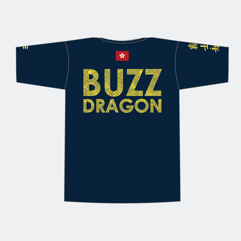 BUZZ DRAGON Unisex T-Shirt (Navy)