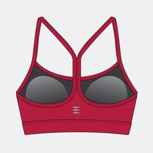 AURA Y Women’s Sports Bra (Magenta)