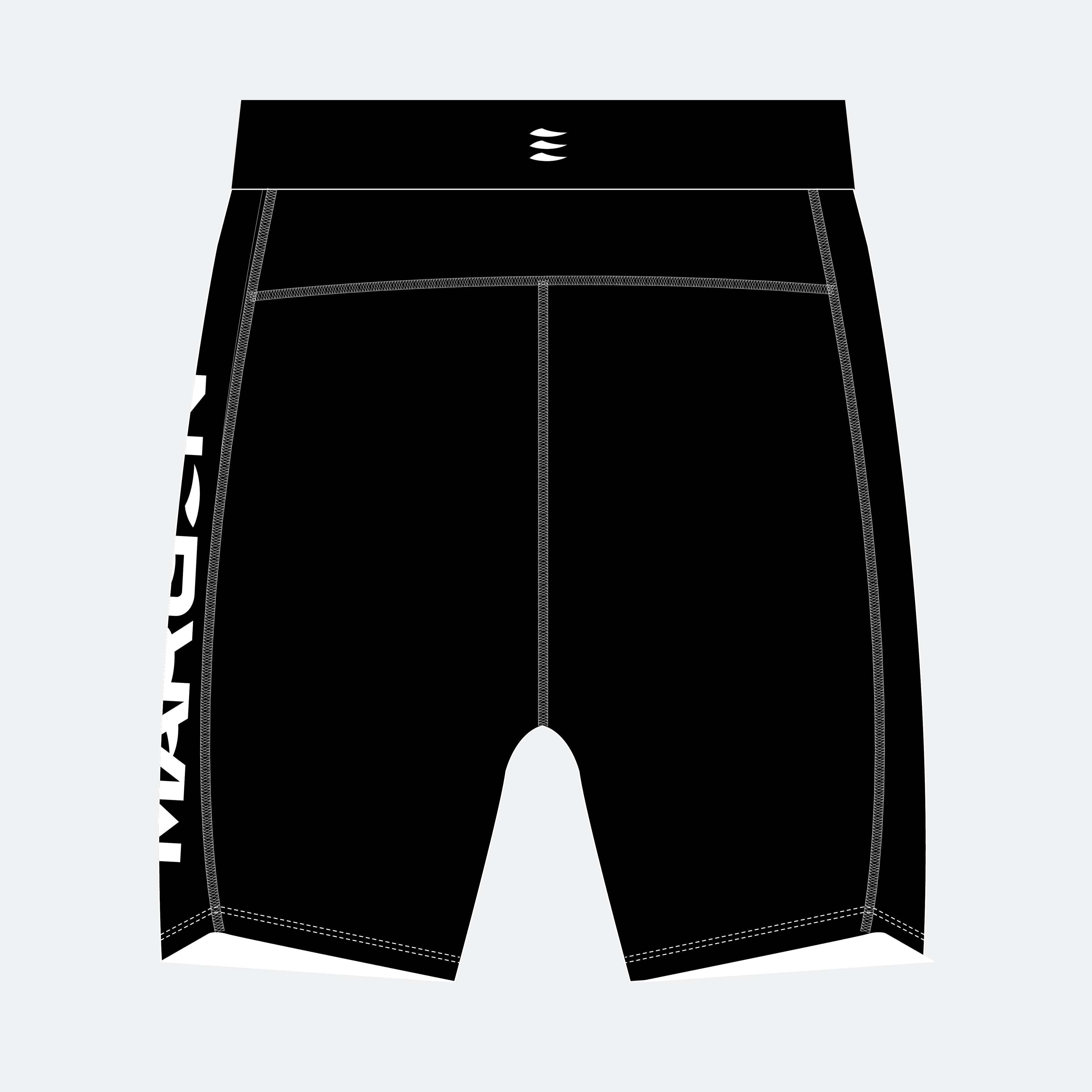 men compression shorts black