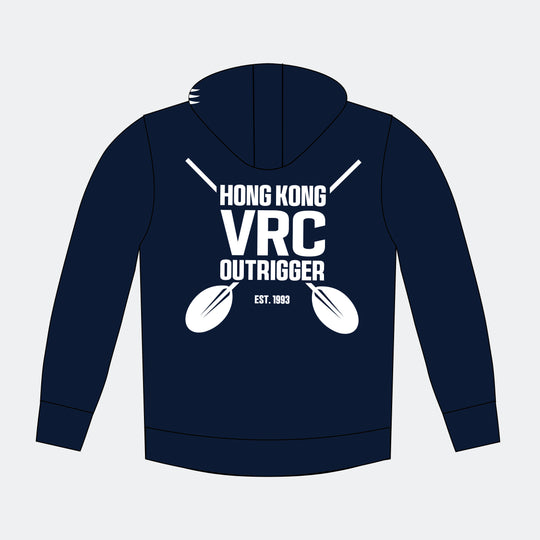 ESSENTIAL French Terry Hoodie - VRC Outrigger 2026 (Navy)