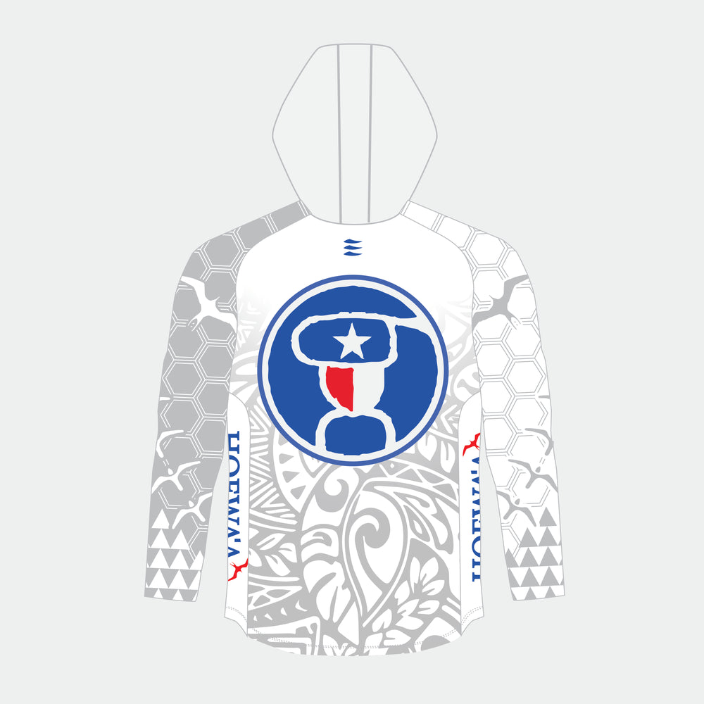 RACER Women's Hooded Top – HOEWAA Edition (White)