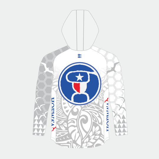 RACER Women's Hooded Top – HOEWAA Edition (White)