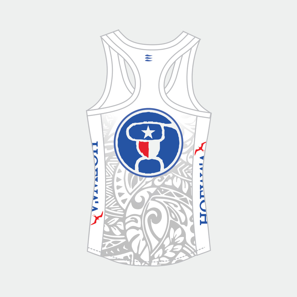 RACER Women's Racerback – HOEWAA Edition (White)