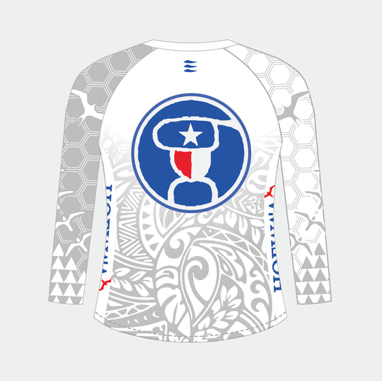 RACER Women's Long Sleeve – HOEWAA Edition (White)
