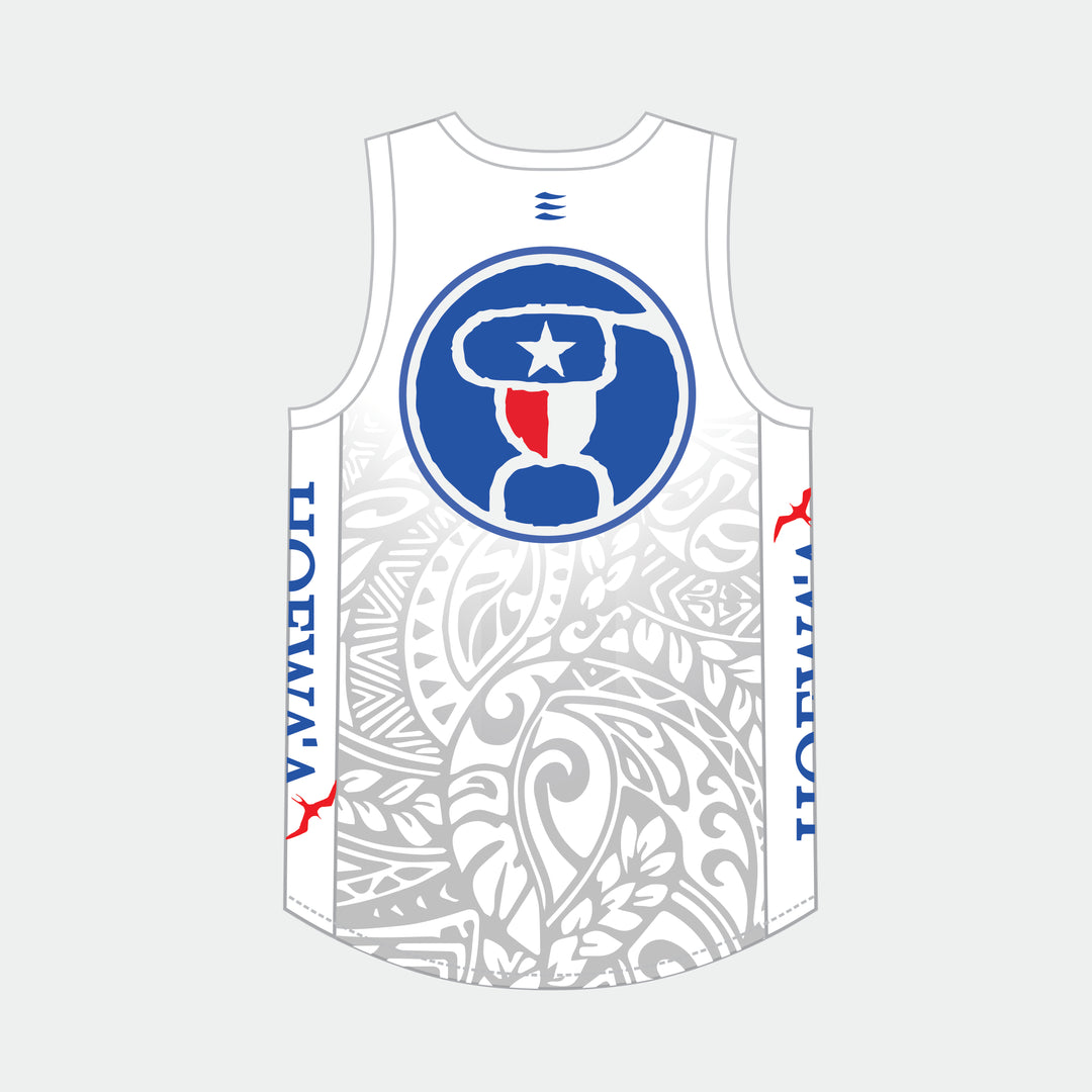 RACER Men's Tank – HOEWAA Edition (White)