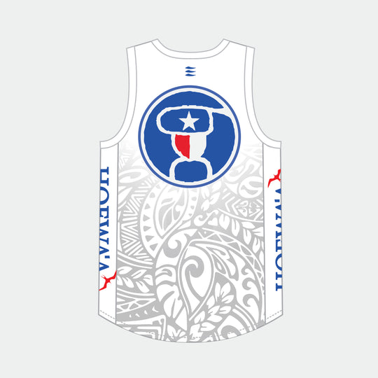 RACER Men's Tank – HOEWAA Edition (White)