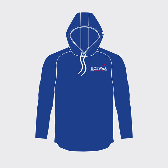ESSENTIAL Lightweight Cotton Hoodie – HOEWAA Edition (Marine Blue)