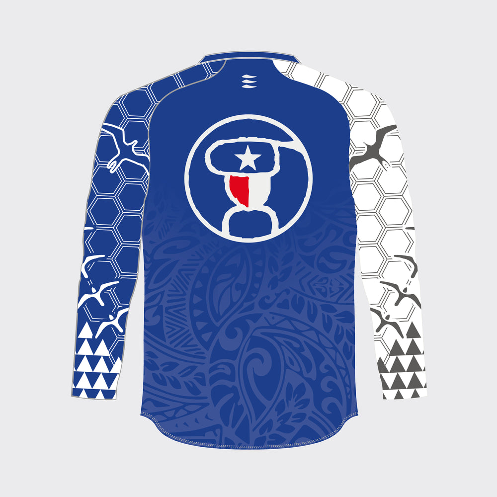 RACER Men's Long Sleeve – HOEWAA Edition (Marine Blue)