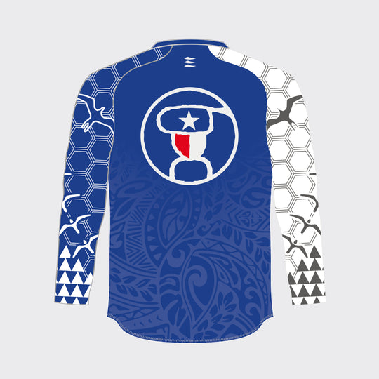 RACER Men's Long Sleeve – HOEWAA Edition (Marine Blue)