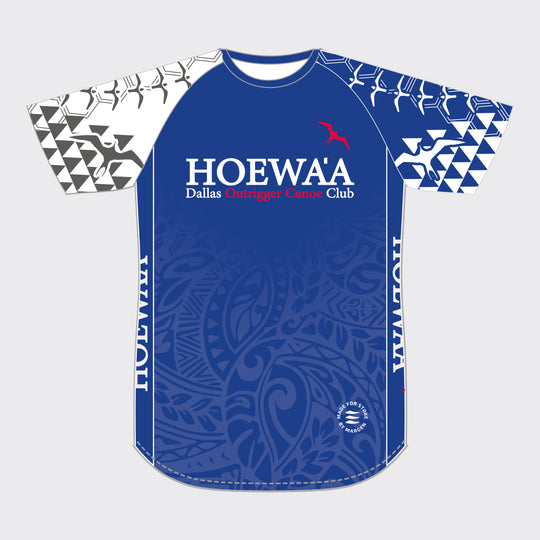 RACER Men's Short Sleeve – HOEWAA Edition (Marine Blue)