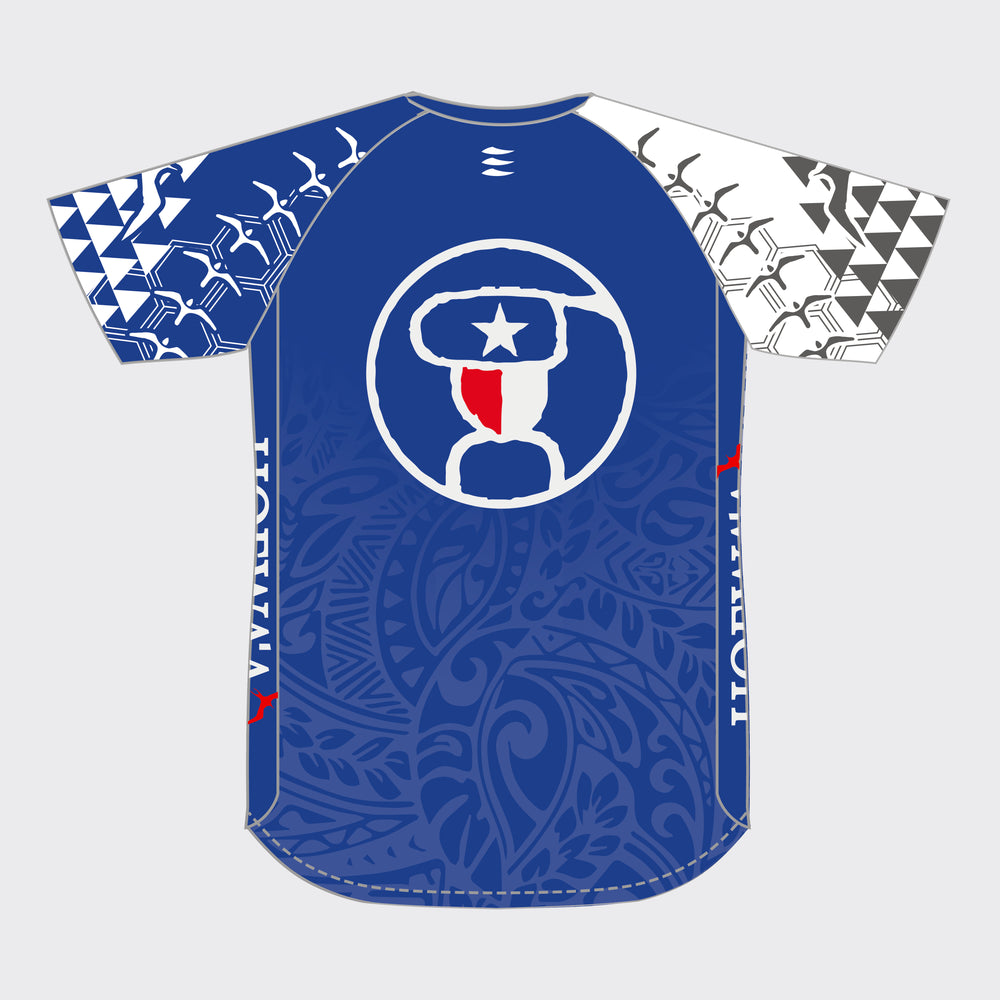 RACER Men's Short Sleeve – HOEWAA Edition (Marine Blue)