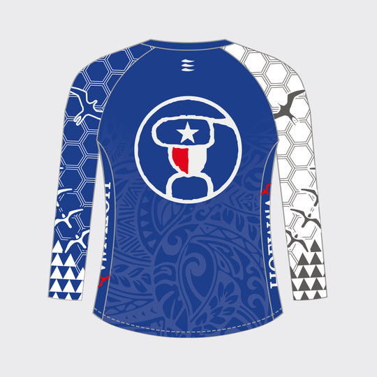 RACER Women's Long Sleeve – HOEWAA Edition (Marine Blue)
