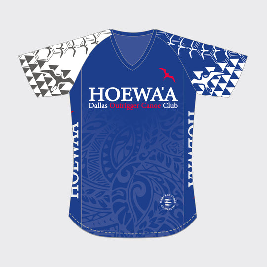 RACER Women's Short Sleeve – HOEWAA Edition (Marine Blue)