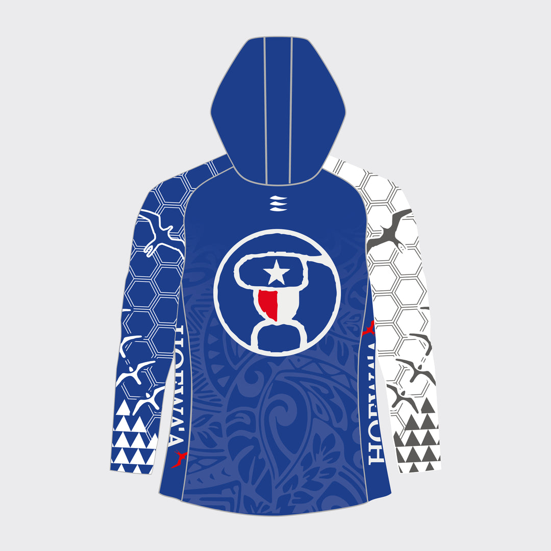 RACER Women's Hooded Top – HOEWAA Edition (Marine Blue)