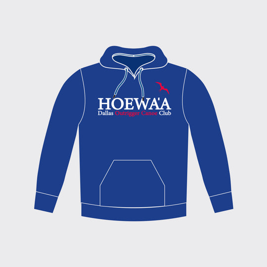 ESSENTIAL French Terry Cotton Hoodie – HOEWAA Edition (Marine Blue)
