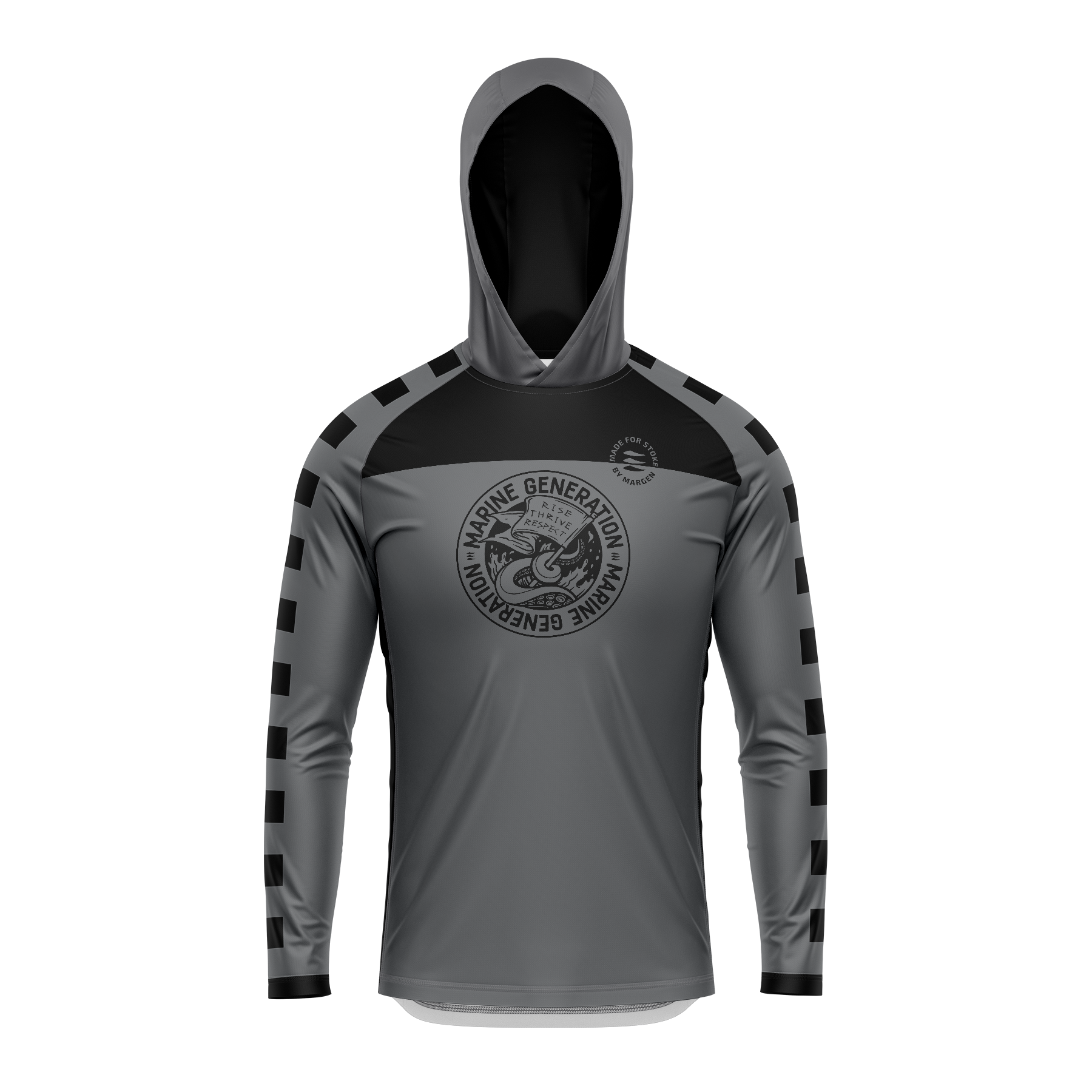 RACER Hooded Top (Grey)