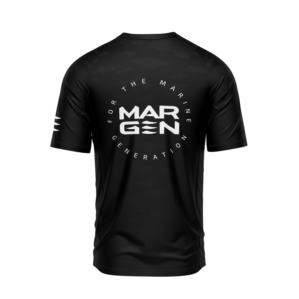 MARGEN Men Racer Short Sleeve (Black)
