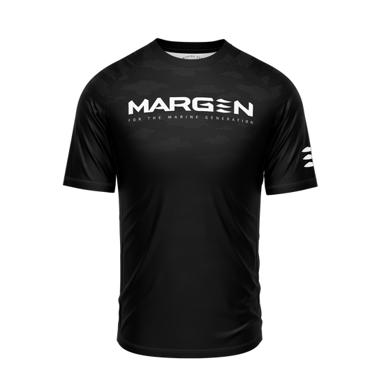 MARGEN Men Racer Short Sleeve (Black)