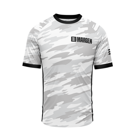 MARGEN Men Racer Short Sleeve (White Camo)