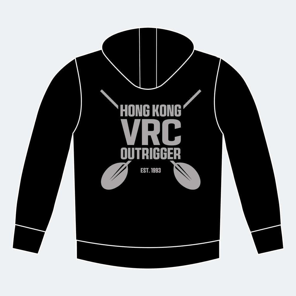 VRC Outrigger Unisex French Terry Hoodie 2025 (Black)