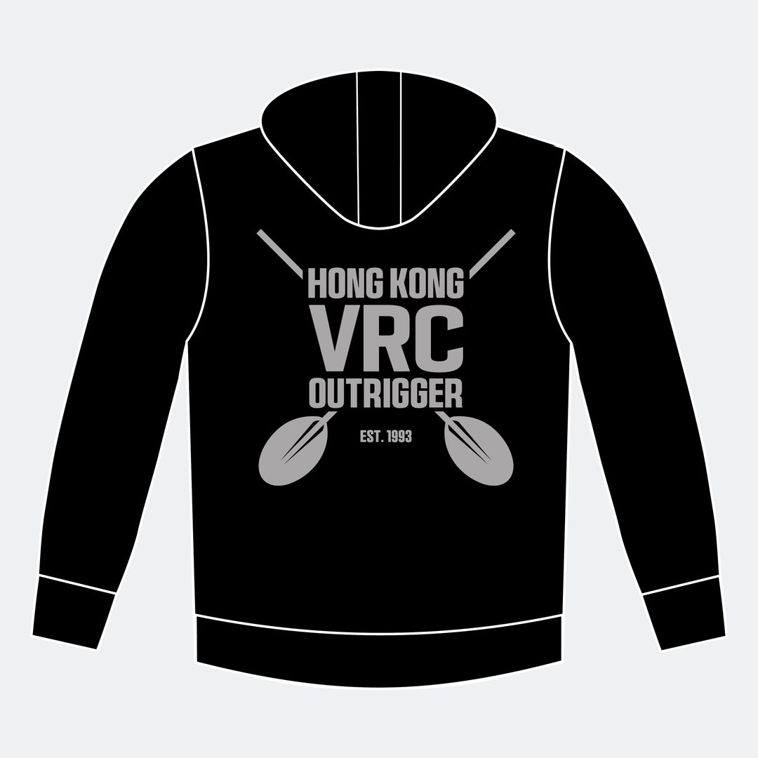 VRC Outrigger Unisex French Terry Hoodie 2025 (Black)