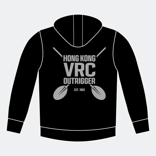 VRC Outrigger Unisex French Terry Hoodie 2025 (Black)