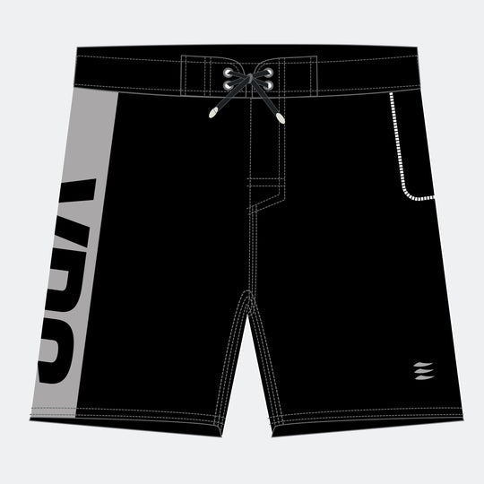 VRC Outrigger Quick Dry Boardshorts 2025 (Black)