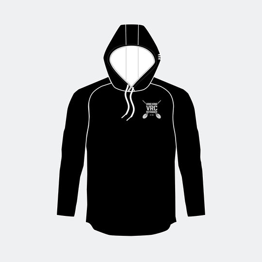 VRC Outrigger Unisex Lightweight Cotton Hoodie 2025 (Black)