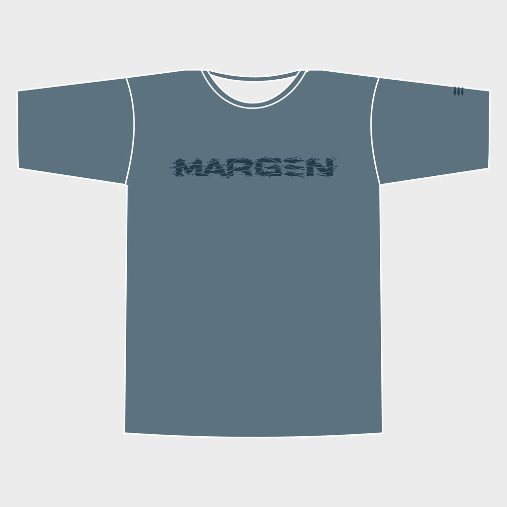 men cotton tee blue