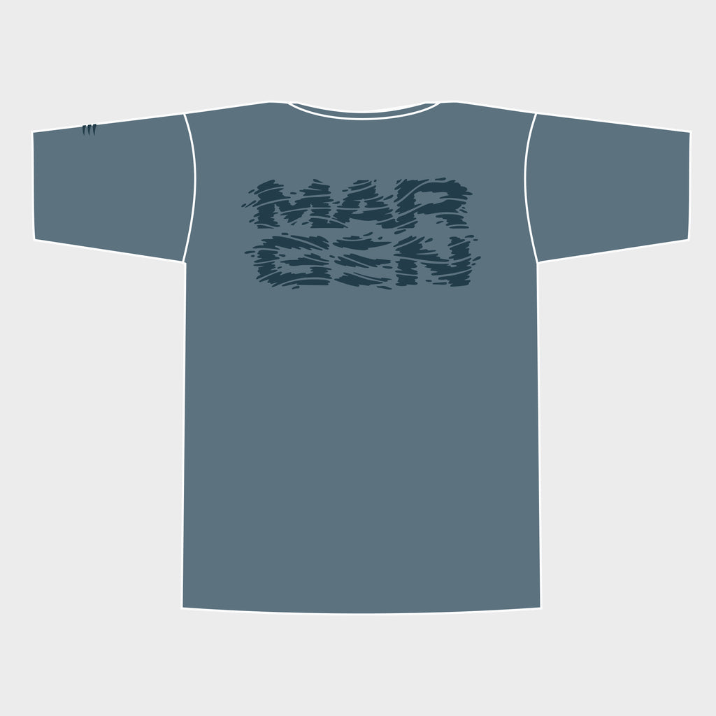 men cotton tee blue