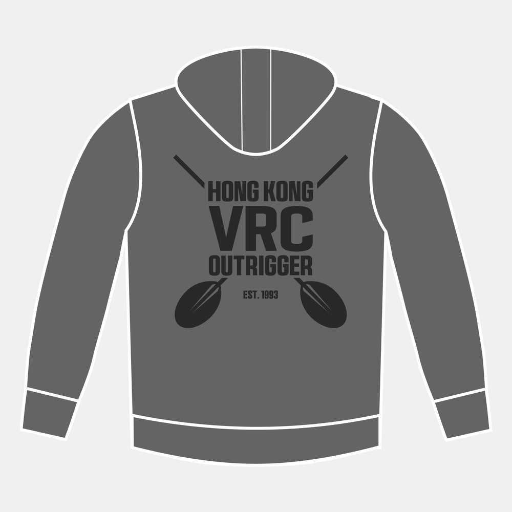 VRC Outrigger Unisex French Terry Hoodie 2025 (Grey)