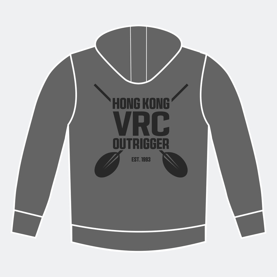 VRC Outrigger Unisex French Terry Hoodie 2025 (Grey)
