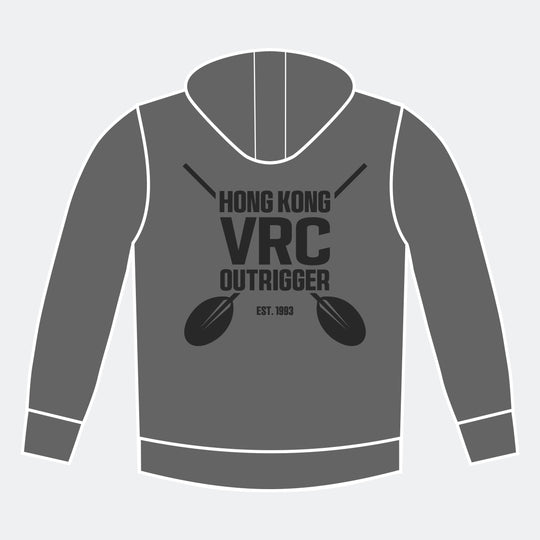 VRC Outrigger Unisex French Terry Hoodie 2025 (Grey)