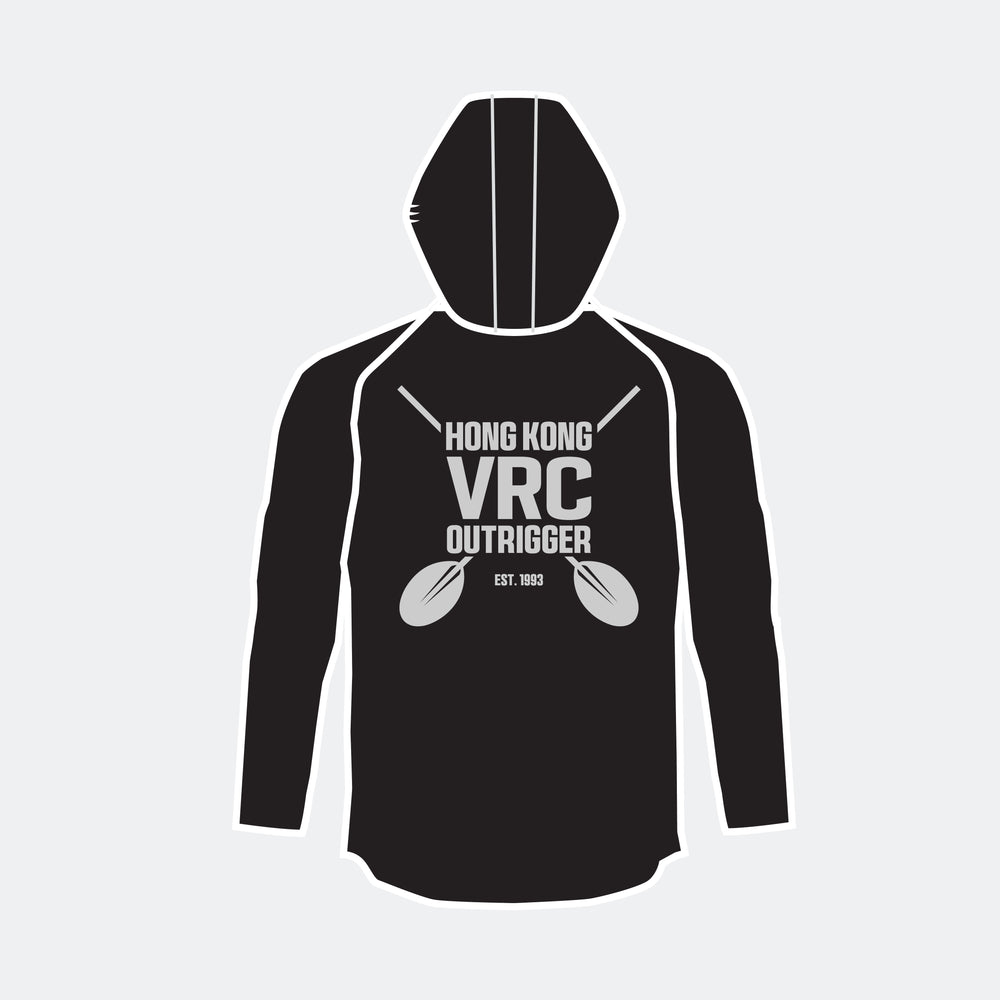 VRC Outrigger Unisex Lightweight Cotton Hoodie 2025 (Charcoal)