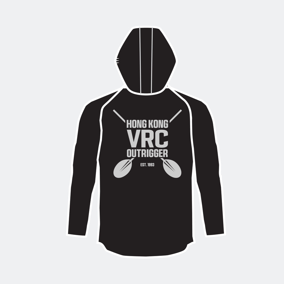 VRC Outrigger Unisex Lightweight Cotton Hoodie 2025 (Charcoal)
