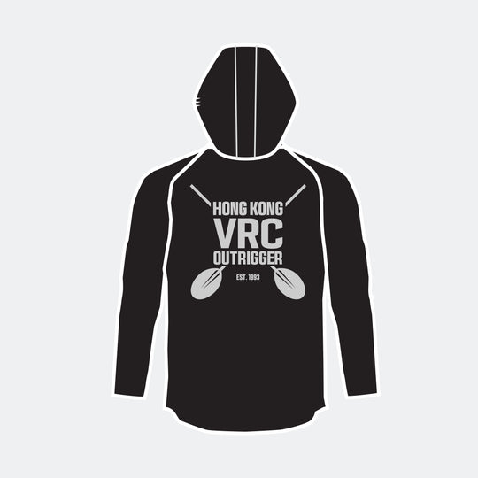VRC Outrigger Unisex Lightweight Cotton Hoodie 2025 (Charcoal)