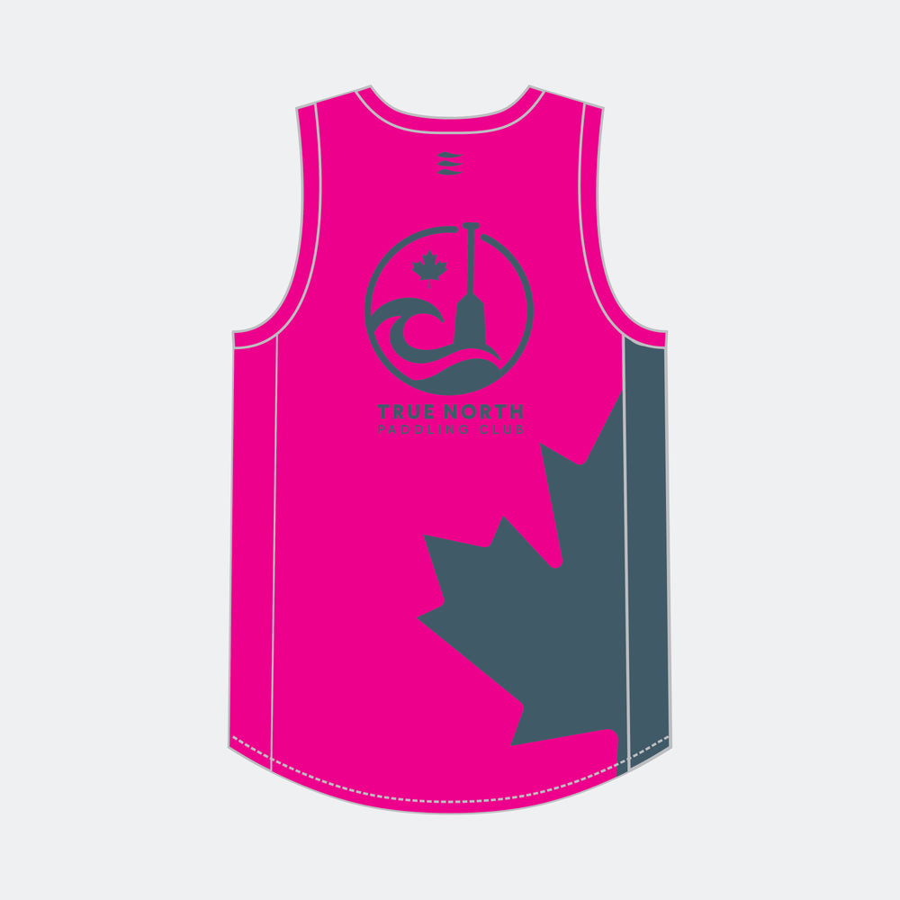 TRUE NORTH Men Tank (Large Maple Leaf - Design 1)