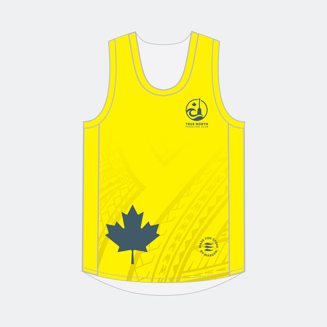 TRUE NORTH Men Tank (Small Maple Leaf - Design 2)