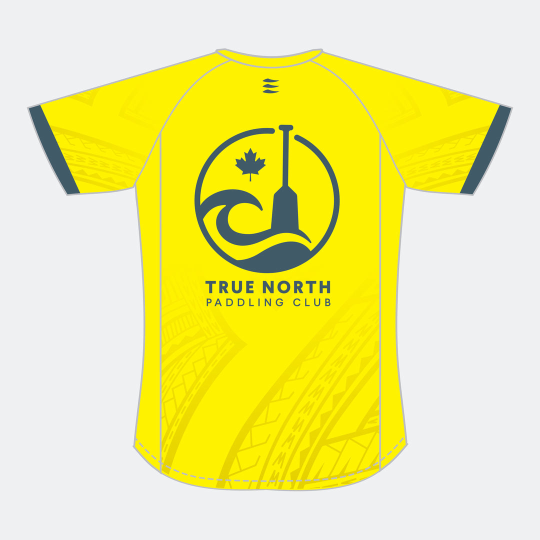 TRUE NORTH Wome Racer Short Sleeve (Small Maple Leaf - Design 2)