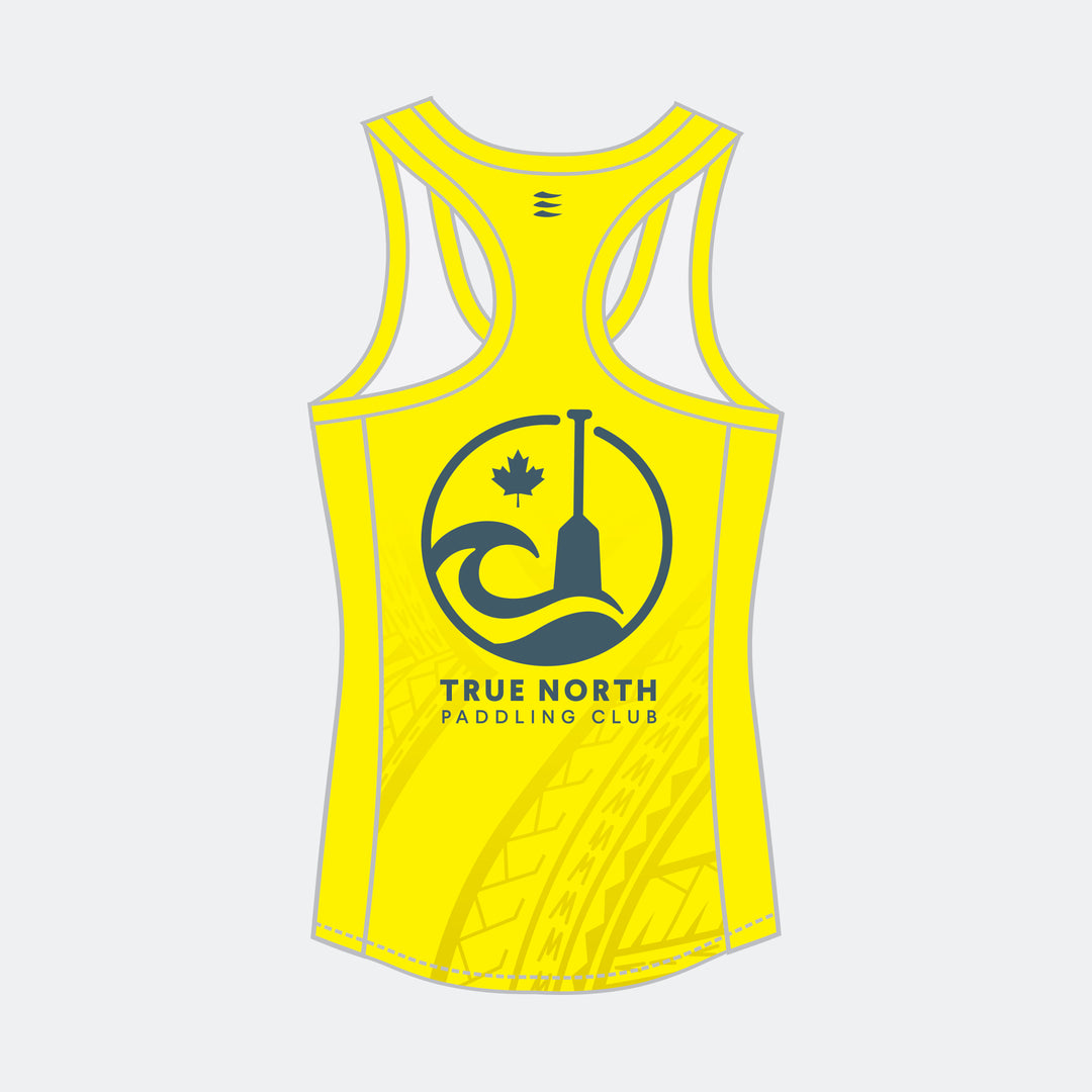 TRUE NORTH Women Racerback (Small Maple Leaf - Design 2)
