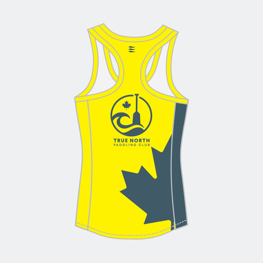 TRUE NORTH Women Racerback (Large Maple Leaf - Design 1)