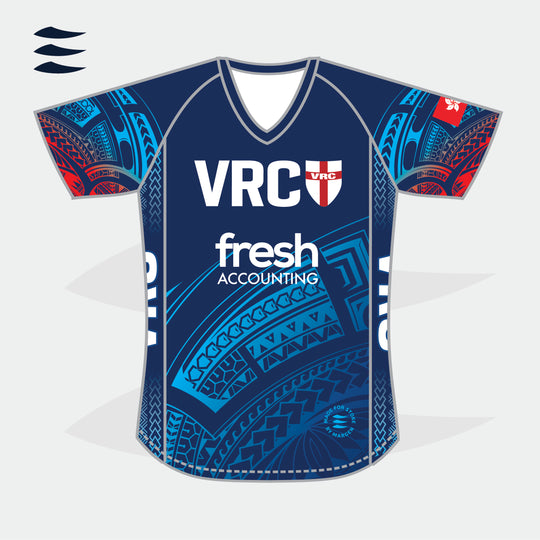 VRC Women Racer Short Sleeve (Blue)