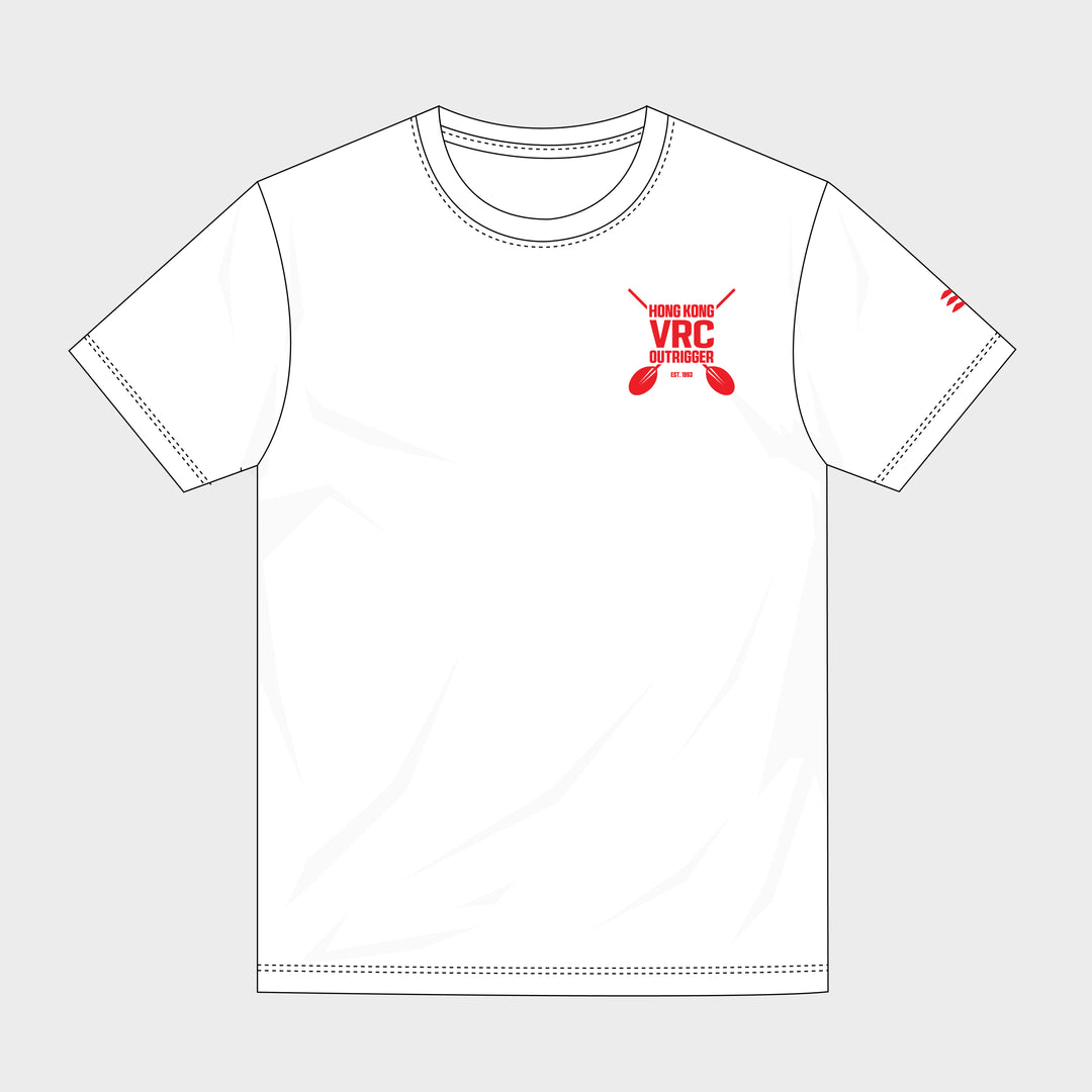 ESSENTIAL Cotton Tee - VRC Outrigger 2026 (White)