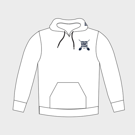 ESSENTIAL French Terry Hoodie - VRC Outrigger 2026 (White)